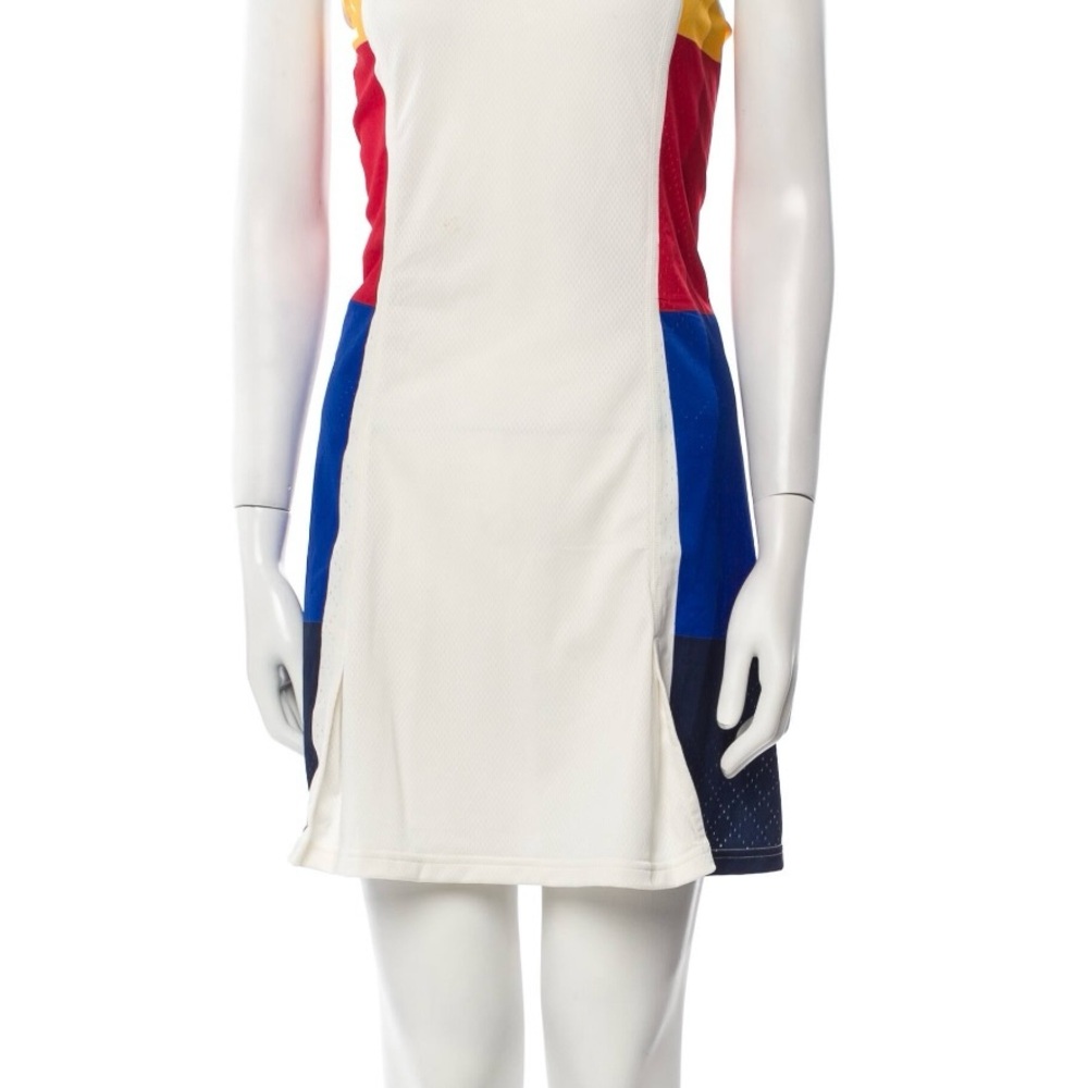 Vibrant Sleeveless Colorblock Dress